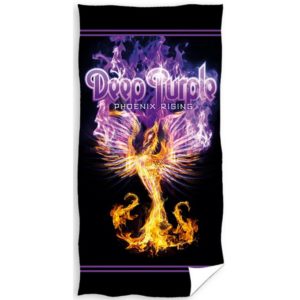 Carbotex Bavlněná froté osuška 70x140 cm - Deep Purple Phoenix Rising