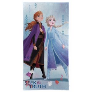 Carbotex Bavlněný froté ručníček 30x50 cm Ledové království Anna a Elsa
