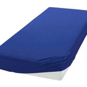 Carbotex Prostěradlo Jersey Basic 180x200 cm- Námořnická modrá