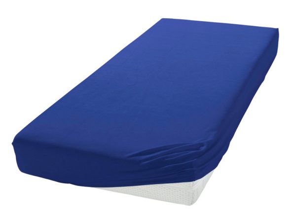 Carbotex Prostěradlo Jersey Basic 180x200 cm- Námořnická modrá