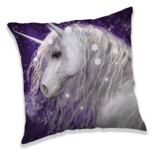 Jerry Fabrics Dekorační polštářek 40x40 - Unicorn "purple"