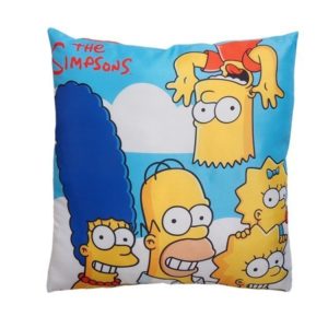 Jerry Fabrics Dekorační polštářek 40x40 cm - Simpsonovi v oblacích