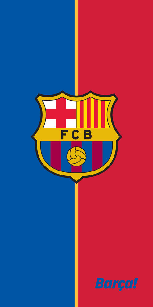 TipTrade Bavlněná froté osuška 70x140 cm - FC Barcelona One Stripe
