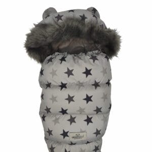 Babymatex Zimní fusak do kočárku VENUS + rukávník - Hvězdy