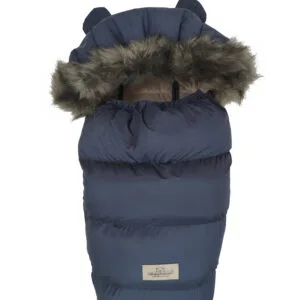 Babymatex Zimní fusak do kočárku VENUS + rukávník - Modrý