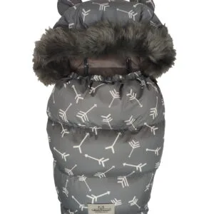 Babymatex Zimní fusak do kočárku VENUS + rukávník - Šipky