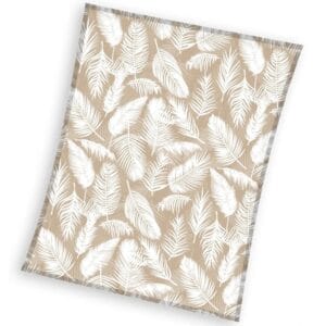 TipTrade Deka mikroplyš 150x200 cm - Bílá pírka