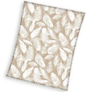 TipTrade Deka mikroplyš 150x200 cm - Bílá pírka