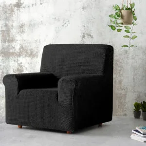 PovlečemeVás Napínací potah na křeslo - černý