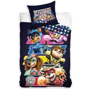 Carbotex Bavlněné povlečení 140x200 + 70x90 cm - Tlapková patrola Supertlapky