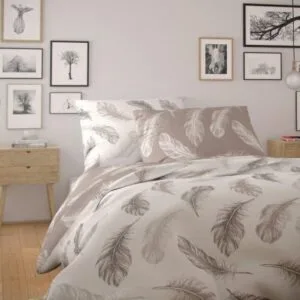 Kvalitex Bavlněné povlečení NORDIC COLLECTION 140x200 + 70x90 cm - SHELBY