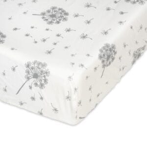 Babymatex Bavlněné prostěradlo do postýlky 70x140 cm - Pampelišky