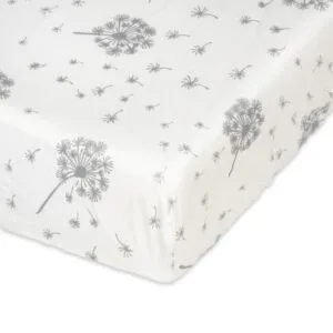 Babymatex Bavlněné prostěradlo do postýlky 70x140 cm - Pampelišky