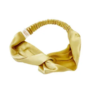 Lucaso Finata Hedvábná čelenka do vlasů - Royal Gold