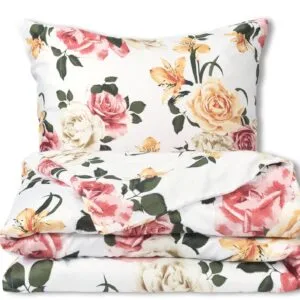 Matex Bavlněné saténové povlečení Exclusive 140x200 + 70x90 cm - Snové růže