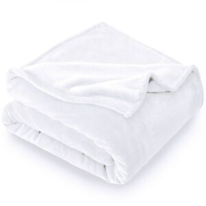 TipTrade Deka mikroplyš 150x200 cm - Bílá