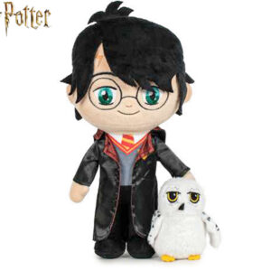 Mikro Trading a.s. Harry Potter - Harry plyšový 29 cm stojící s Hedvikou