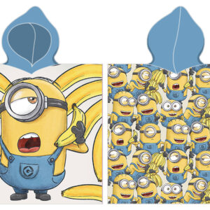 Carbotex Dětské pončo 55x110 cm - Mimoni Banana