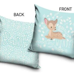 Carbotex Povlak na polštářek 40x40 cm - Bambi pohádka z lesa