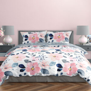 FARO Bavlněné saténové povlečení 140x200 + 70x90 cm - Milagro Verde 011