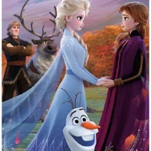 Jerry Fabrics Bavlněná froté osuška 70x140 cm - Frozen 2 "Wind"