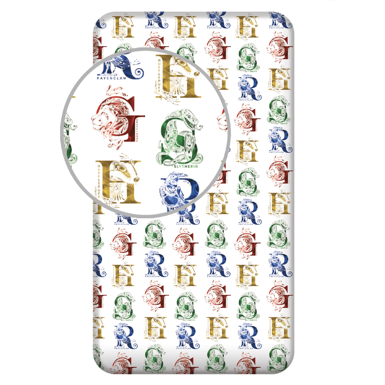 Jerry Fabrics Bavlněné napínací prostěradlo 90x200 + 25 cm - Harry Potter "HP078"