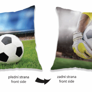 Jerry Fabrics Dekorační polštářek 40x40 cm - Fotbal