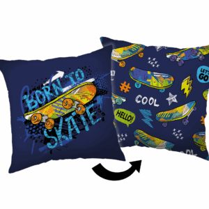 Jerry Fabrics Dekorační polštářek 40x40 cm - Skate