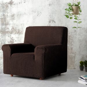 PovlečemeVás Napínací potah na křeslo - hnědý