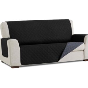 PovlečemeVás Oboustranný potah na trojkřeslo - černá