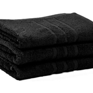 Profod Bavlněná froté osuška COMFORT 70x140 cm - Černá