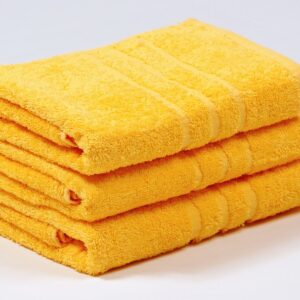 Profod Bavlněná froté osuška COMFORT 70x140 cm - Žlutá