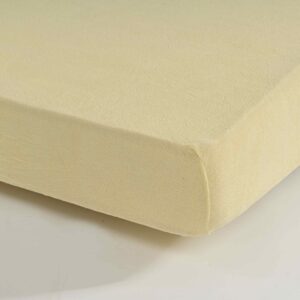 Profod Prostěradlo FROTÉ COMFORT 90x200 cm - Žlutá