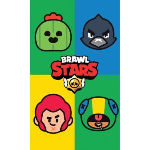TipTrade Bavlněný froté ručníček 30x50 cm - Brawl Stars portréty
