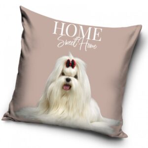 TipTrade Povlak na polštářek 40x40 cm - Maltézský psík Princezna