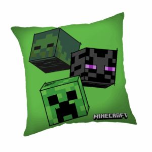 Jerry Fabrics Dekorační polštářek 40x40 cm - Minecraft "The Mobs"