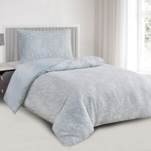 Jahu Saténové povlečení s žakárovým vzorem 140x200 + 70x90 cm - Boston zelená