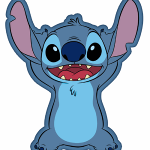 Jerry Fabrics Tvarovaný polštářek - Lilo and Stitch 01
