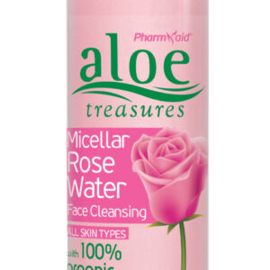 Aloe Treasures Čistící micelární voda s aloe vera a extraktem z růže (100 ml)