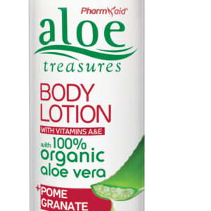 Aloe Treasures Tělové mléko s aloe vera a olejem z granátového jablka (250 ml)