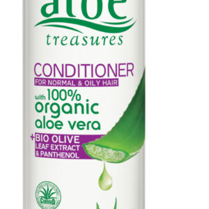 Aloe Treasures Vyživující kondicionér s aloe vera pro normální a mastné vlasy (250 ml)