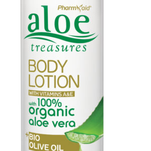Aloe Treasures Vyživující tělové mléko s aloe vera a olivovým olejem (250 ml)