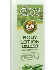Athena's Treasures Hydratační tělové mléko s olivovým olejem a aloe vera (250 ml)