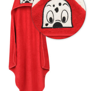 Babymatex Bavlněná osuška pro miminko s kapucí Jimmy 80x80cm - Dalmatin