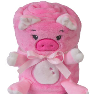 Babymatex Deka WILLY 85x100 cm - Růžová Prasátko