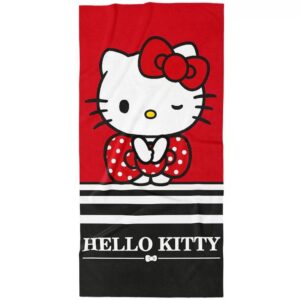 Carbotex Bavlněná froté osuška 70 x 140 cm - Hello Kitty Malá Parádnice