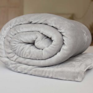 Deka beránková 150x200 cm - Světle šedá