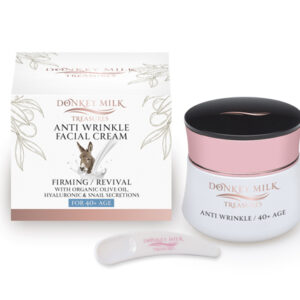 Donkey Milk Treasures Pleťový krém proti vráskám s oslím mlékem a šnečím extraktem (50ml)