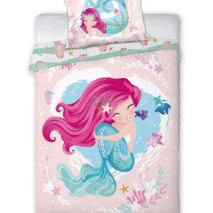 FARO Povlečení do postýlky 100x135 + 40x60 cm - Mořská víla 020