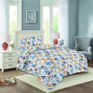 Jahu Bavlněné povlečení 140x200 + 70x90 cm - Triangulo